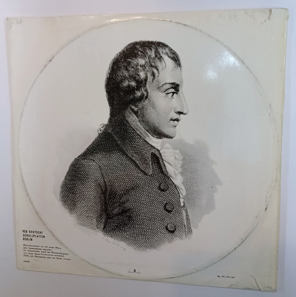 Giovanni Battista Pergolesi Johannes Walter, Flote, Kammerorchester Berlin, Dirigent Helmut Koch Sechs Concertini Fur Streichorchester. Flotenkonzert D Dur Flоtenkonzert G Dur