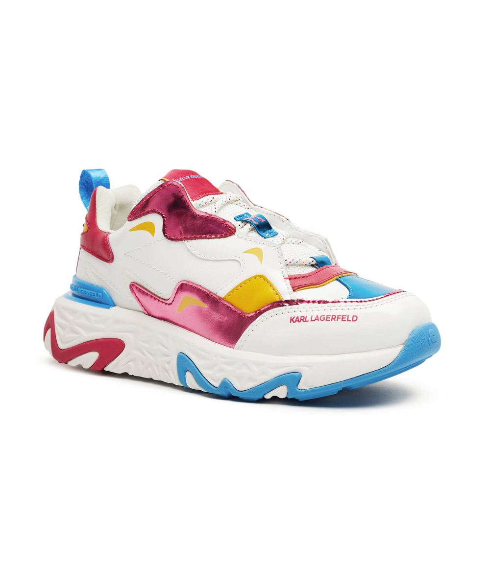 Кожаные кроссовки blaze Karl Lagerfeld - разноцветная(KL62423)