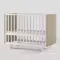 Детская кроватка на маятнике Incanto Cambridge Белый/дуб