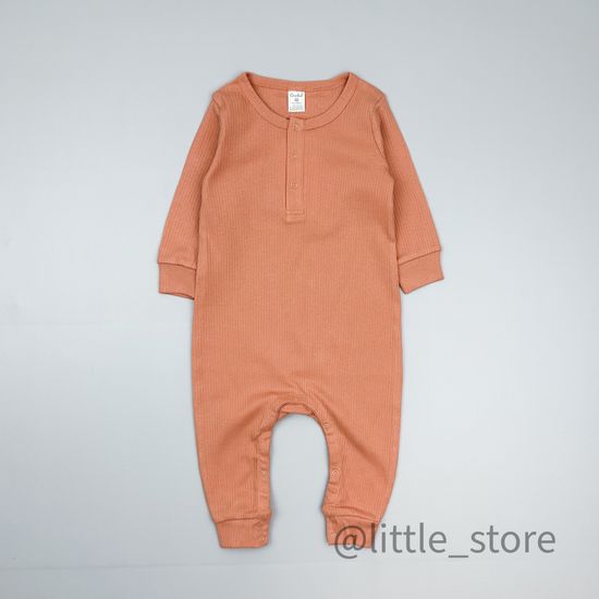 Комбинезон хлопковый, Грейпфрут