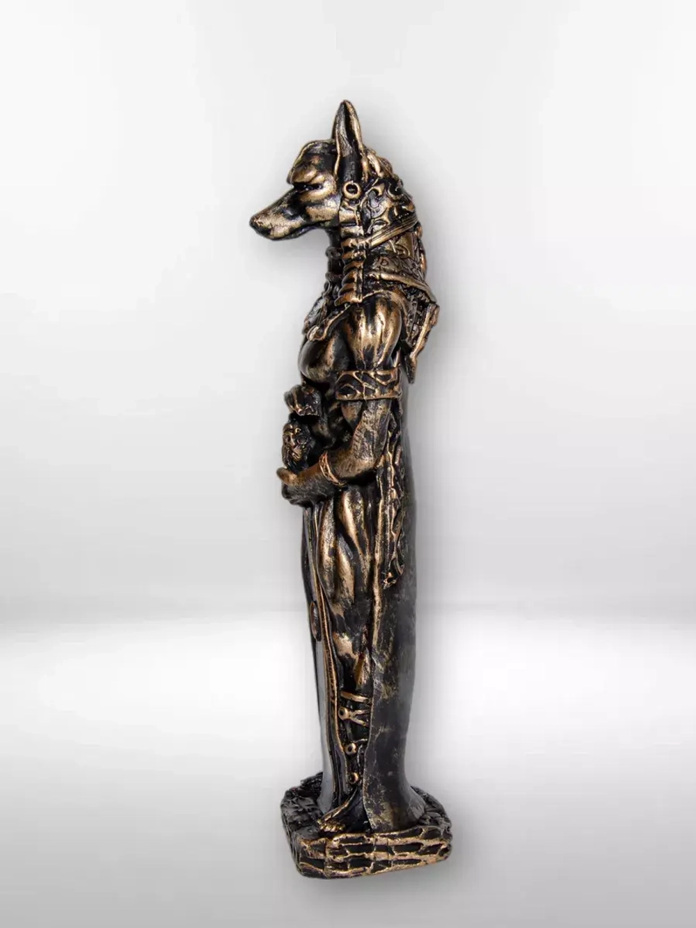 Коллекционная алтарная фигурка статуэтка Бог Анубис оберег