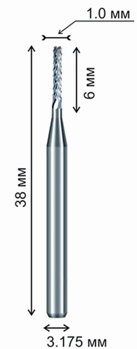 Фреза рашпильная 1 х 6