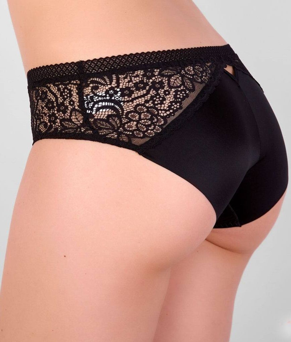 Трусики-слипы с кружевом Patrice (Размер: 38) (Цвет: пудровый)