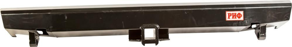 Бампер силовой задний ВАЗ Нива с квадратом под фаркоп РИФ