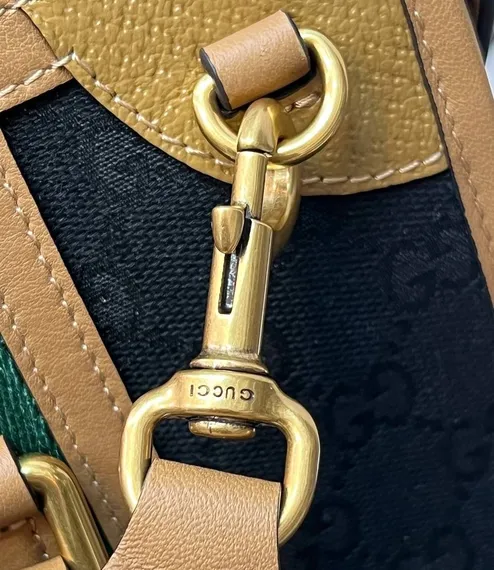 Сумочка женская Gucci Bauletto маленького размера коричневый