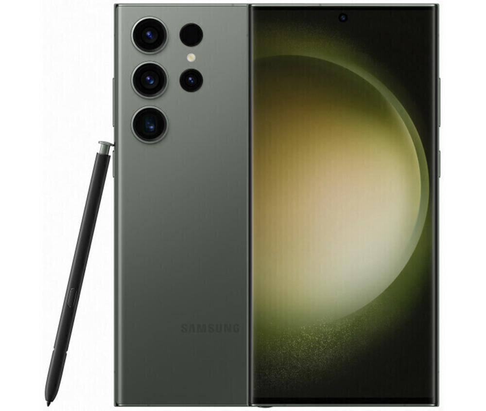 Смартфон Samsung Galaxy S23 Ultra 12/512 ГБ, Dual: nano SIM + eSIM, зеленый