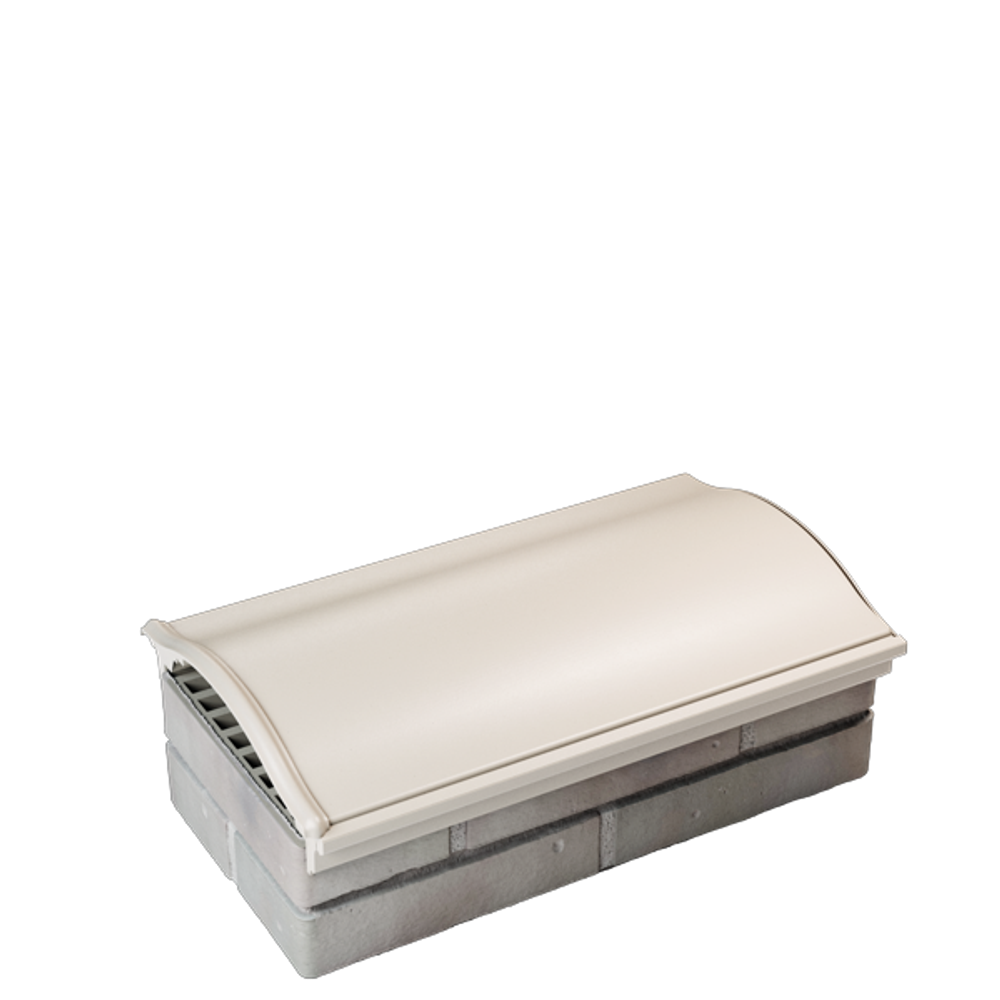 Парапет полимеркомпозитный Monblan 200/225/225 (1 кирпич) бежевый