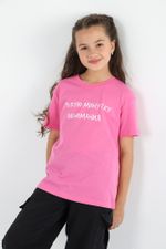 Фуфайка (футболка) для девочки Кэш-1 Виотекс РОЗОВЫЙ
