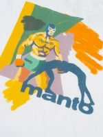 Футболка MANTO LUCHADOR белая