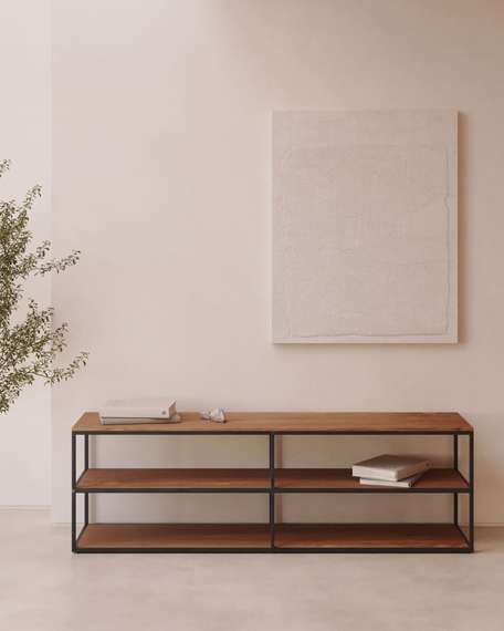 Тумба под ТВ Yoana 160x40 см, орех