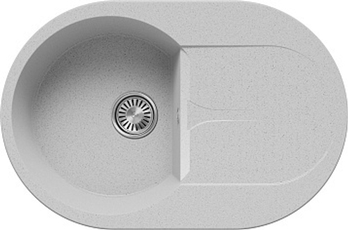 Мойка Tolero Gelcoat Ronda 760 св.серый Анкона