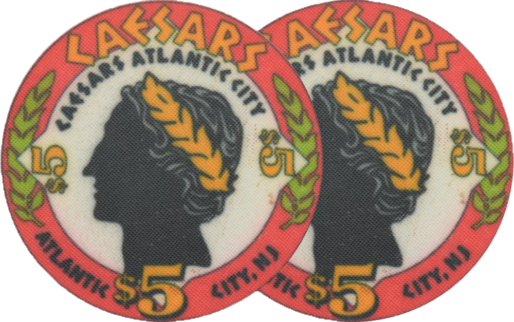 Caesars Casino $5 Chip