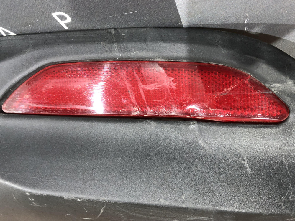 Юбка заднего бампера Kia Rio 3 (QB) 11-15 Б/У Оригинал 866124Y000