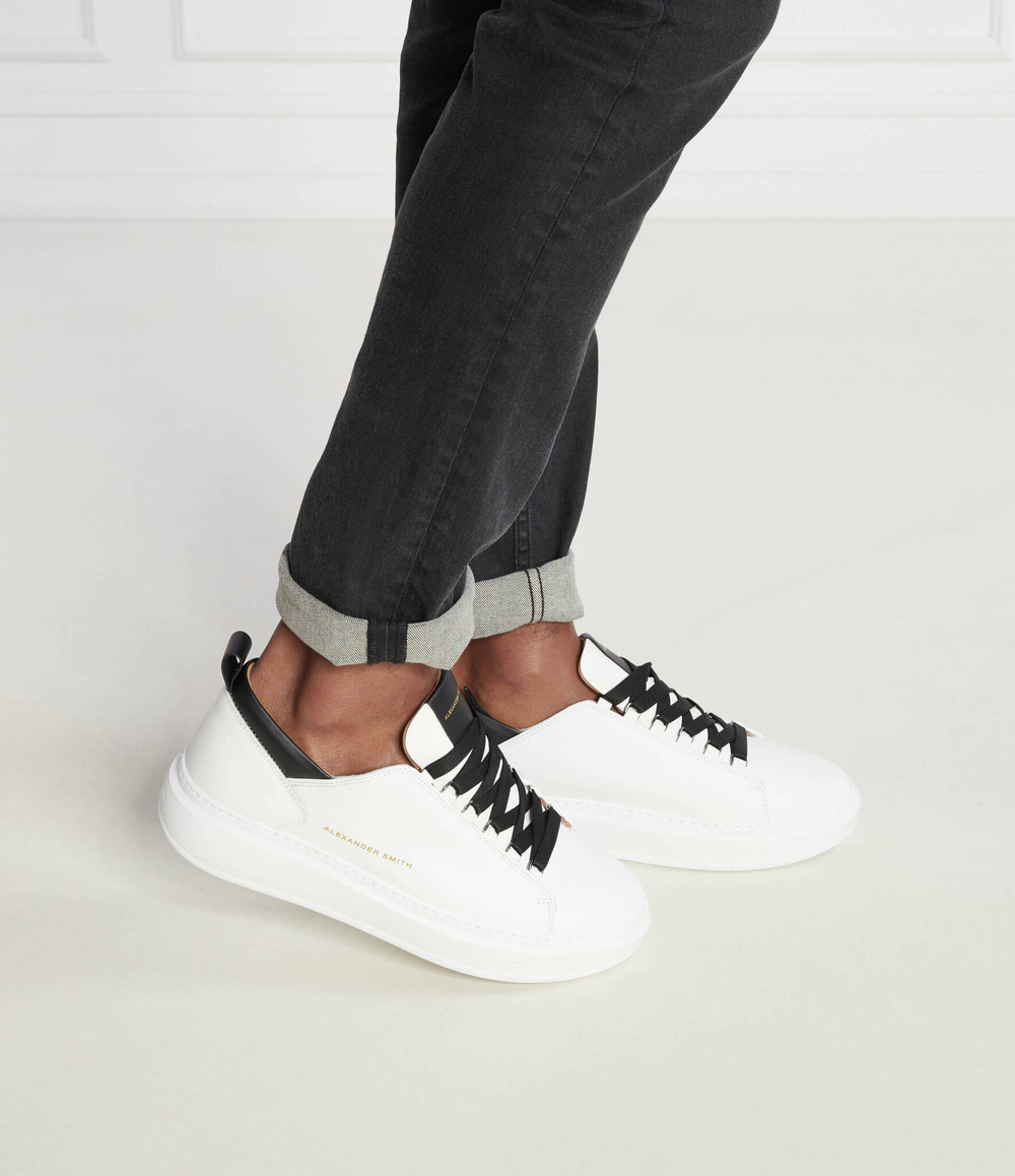 Кожаные кроссовки wembley Alexander Smith - белый(ASAZWYM2260)