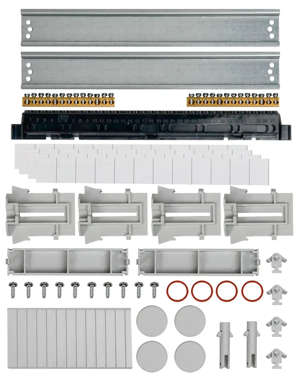 Корпус пластиковый КМПн-24 IP65 серая непрозрачная дверь TEKFOR IEK