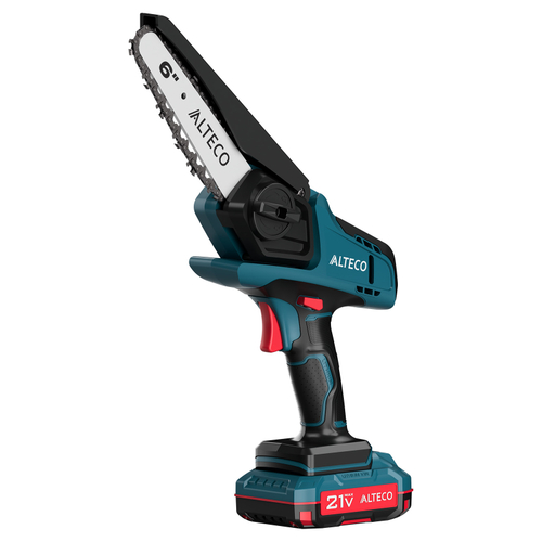 Аккумуляторная цепная мини-пила ALTECO CMC 21-15