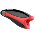 Мастурбатор Оростимулятор Lewinsky с вибрацией, подогревом и голосовым сопровождением (Цвет: черный, красный)