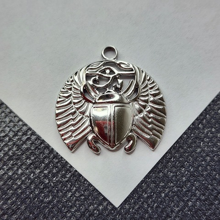 Подвеска Скарабей, сталь, р-р 25мм