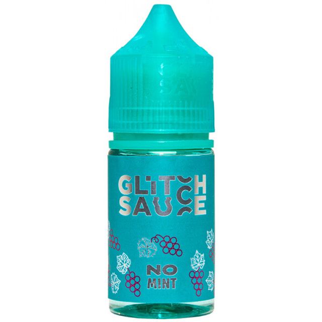 Glitch Sauce No Mint Salt 30 мл - Grape King (20 мг)