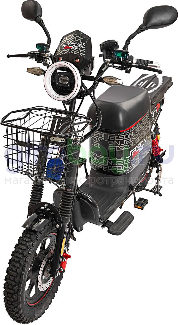 Электроскутер Jetson Monster Titan 2.0 1200W (60V/30Ah) железофосфатная АКБ фото №3
