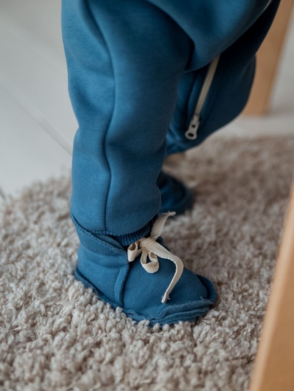 Пинетки "Деним" 0+