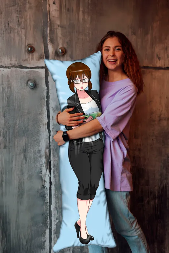 Дакимакура Учитель и Мида Рана