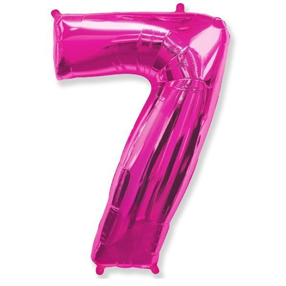 Фольгированная цифра 7, фуше