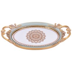 ПОДНОС ДЕКОРАТИВНЫЙ 43.3*24*5.3CM