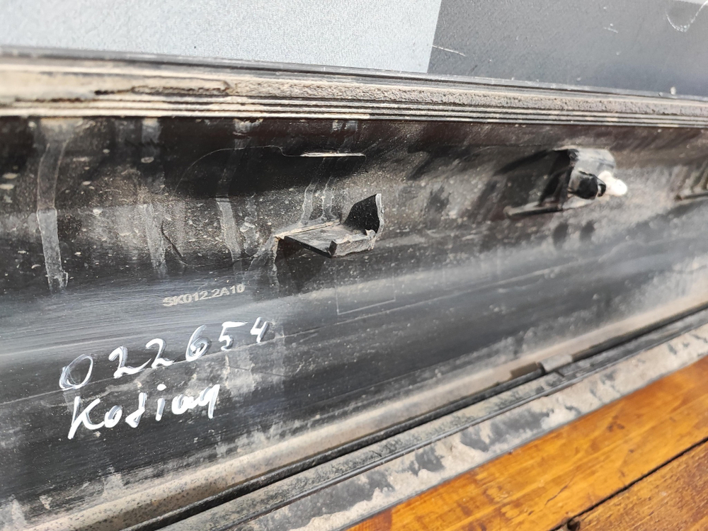 Накладка двери передней левой Skoda Kodiaq 16-22 Б/У Оригинал 565854939