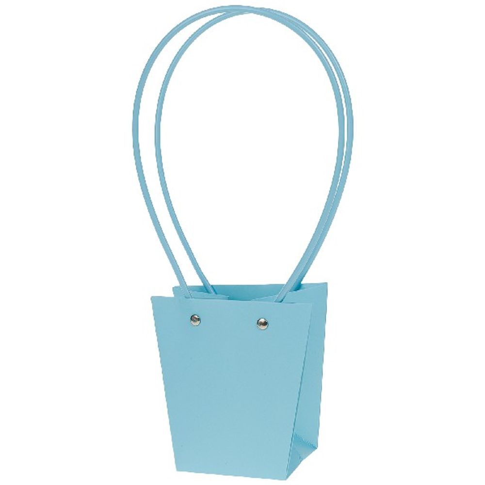 Пакет Мастхэв M конус 12*12*8 ГОЛУБОЙ