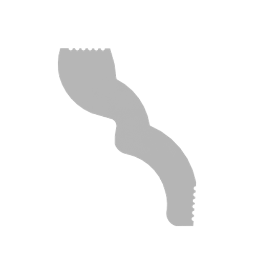 Плинтус потолочный 36*30мм "KD" F-35 NEW 2м