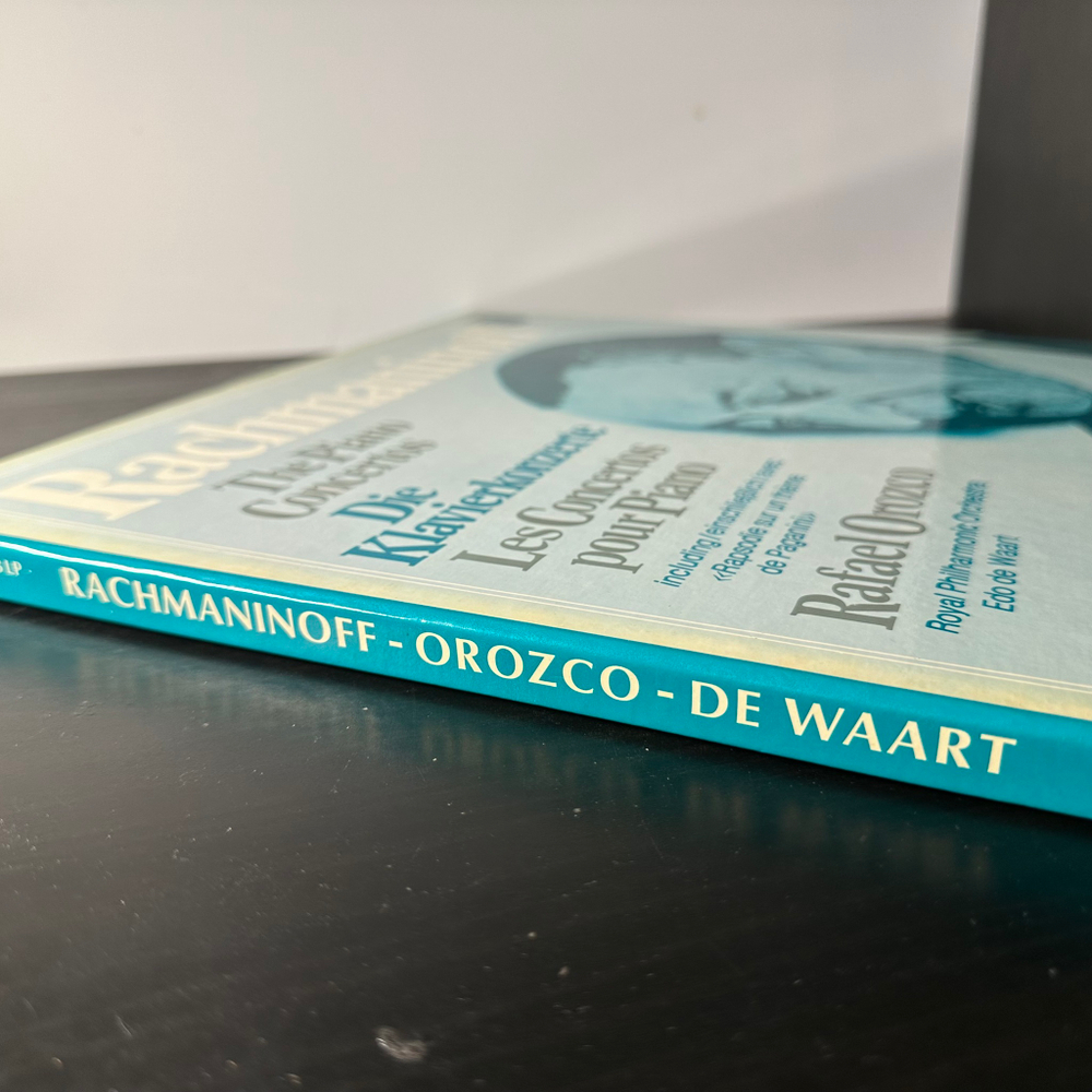 Рахманинов - Концерты для фортепиано 1-4 / Расподия на тему Паганини 3LP (Голландия 1973г.)