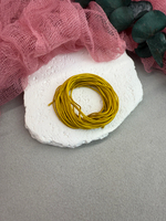 Шнур для плетения браслетов 0,8 мм, Горчичный (5 м)