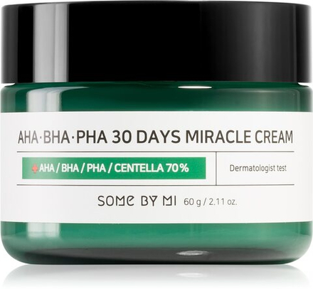 Some By Mi AHA∙BHA∙PHA 30 Days Miracle - мультиактивный крем с успокаивающим эффектом /   60  ml  / GTIN 8809326334224