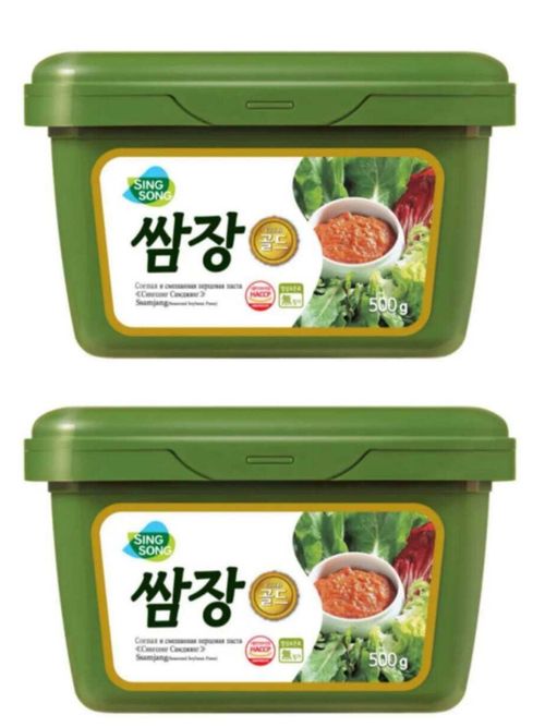 Соевая паста Sing Song Самджянг соево-перцовая 500 г 2 шт