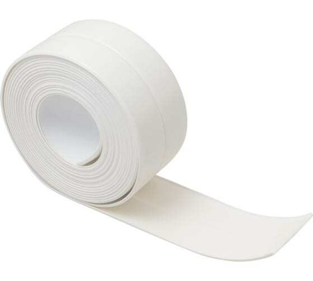 ЛЕНТА БОРДЮРНАЯ ГЕРМЕТИК 40ММ УП. 3,35 М БЕЛАЯ (БЛИСТЕР) ИС.130814