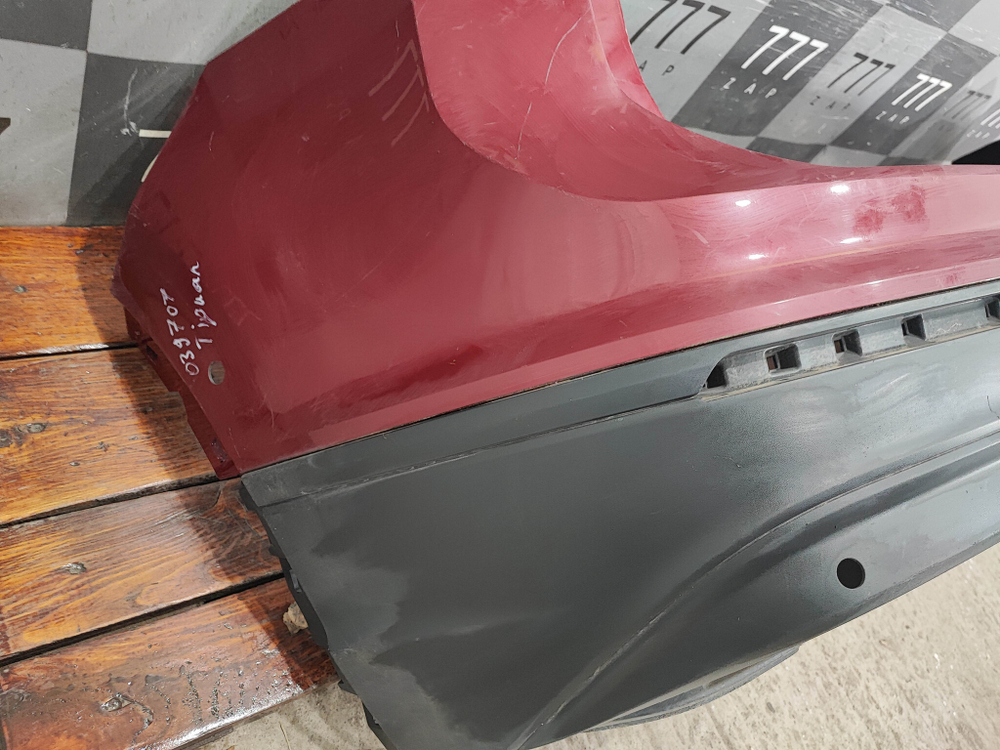 Бампер задний Volkswagen Tiguan 2 16-20 Б/У Оригинал 5NR807421GRU