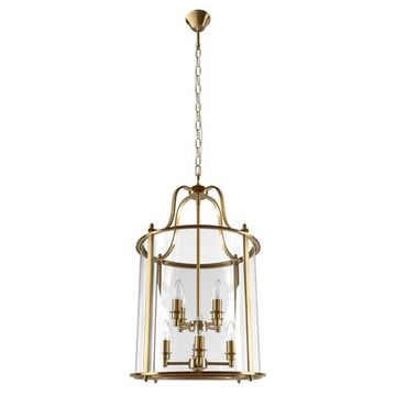 Подвесной светильник 8*Е14 10456/8 AB бронза Lighthouse LOFT IT