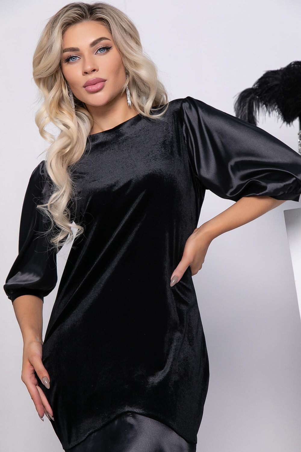 Платье "Джоли" (блэк) П7738 LT Collection