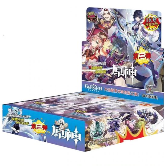 Коллекционные карточки Genshin Impact 4.1