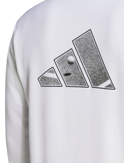 Мужская теннисная кофта Adidas Club Hoodie - white blanc