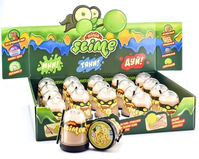 Лизун "Slime "Ninja" с ароматом мороженого 130 г.