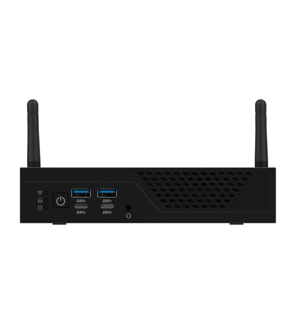 Персональный компьютер IRBIS Smartdesk, Mini (uSFF) i5-12400(6C12T - 2,5GHz), 1x8GB DDR4 3200, 256GB SSD M.2 SATA, Intel UHD Graphics, NoDVD, WiFi6, BT, Vesa mount, NO_OS, 3YR
