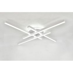 Светильник потолочный светодиодный Rivoli Ava 6182-201 LED 80 Вт3000-6000К белый с пультом | Rivoli