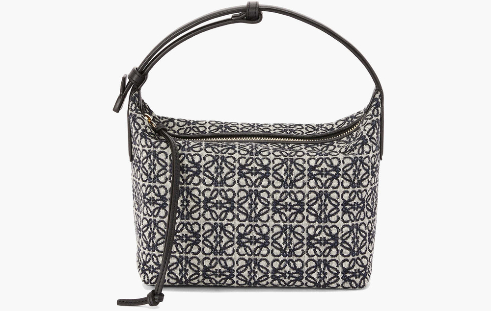 Сумка Loewe Cubi Anagram Jacquard Bag "Navy / Black"