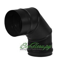 Колено Везувий BLACK 90 д.200