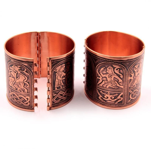 Браслет медный русальный