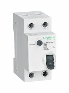 Дифференциальный автомат (АВДТ) Systeme Electric City9 Set 1P+N С40А 4.5kA 30мА Тип-A