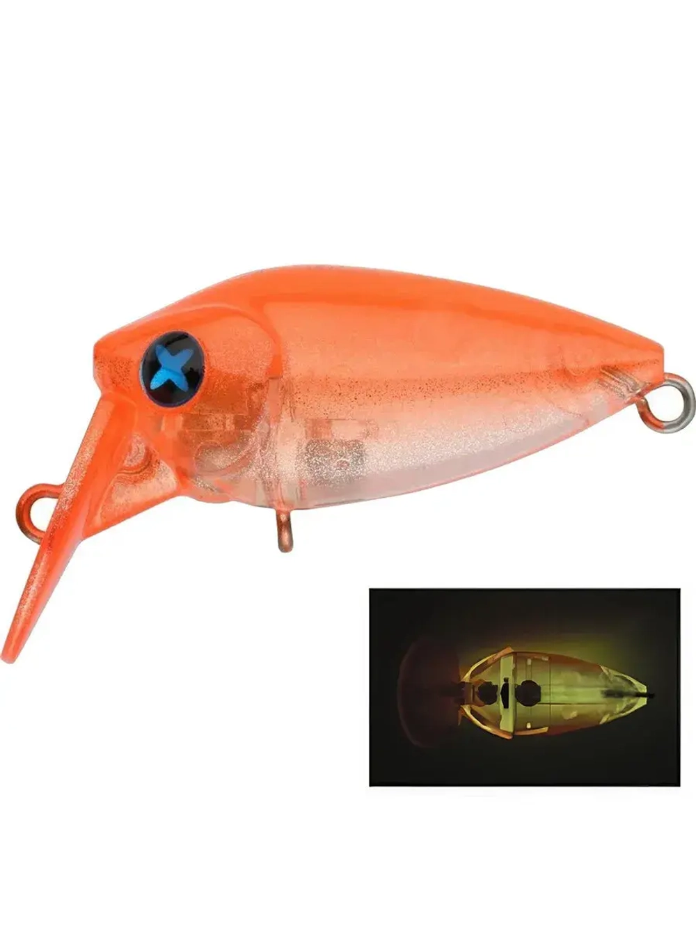 Воблер S-CRA 25мм 1,4г плавающий, цвет #3