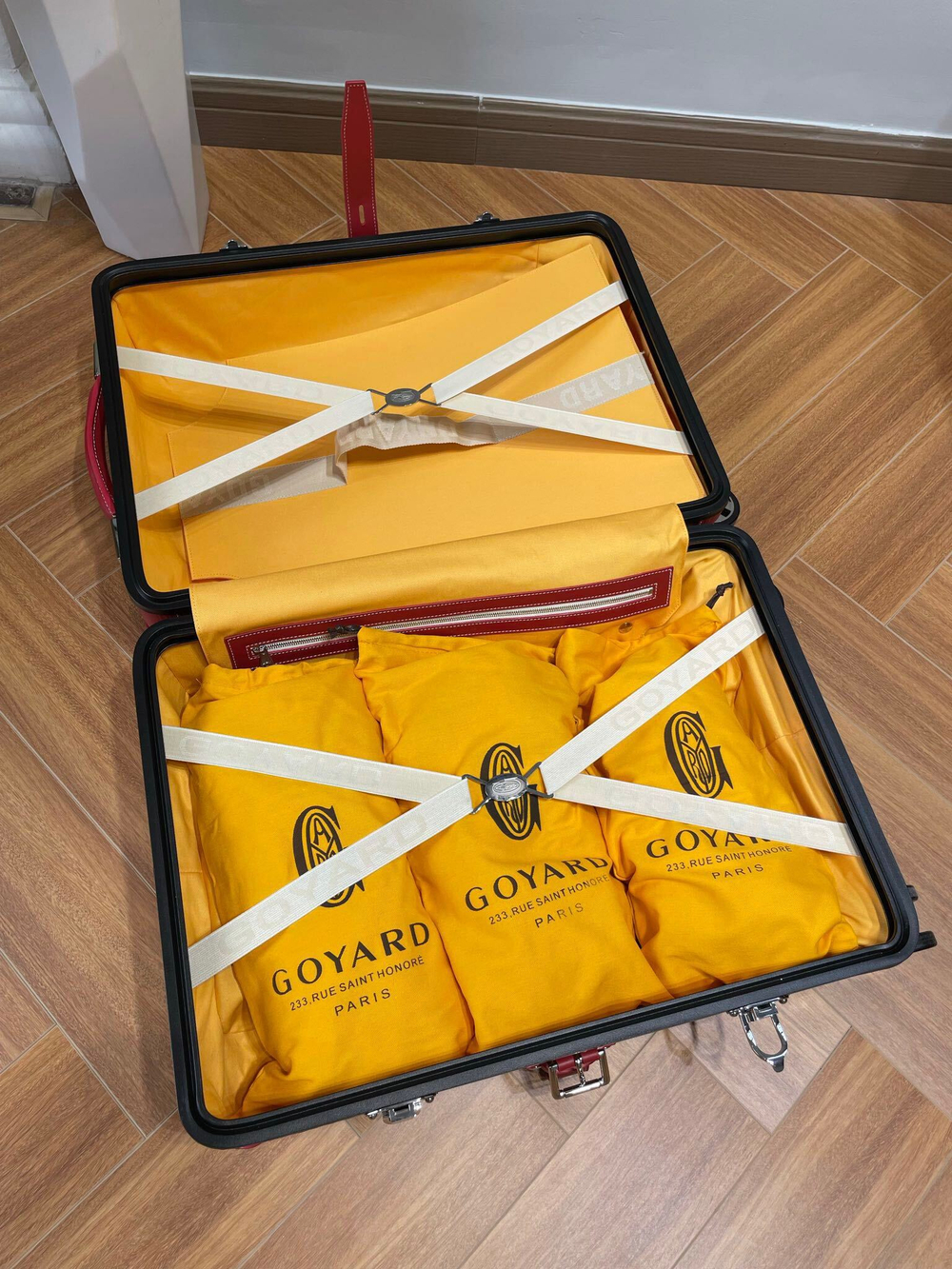 Goyard Bourget PM Trolley Case